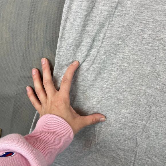 True Religion T-Shirt Men’s Large Gray Logo Casual Crew Neck Tee Short Sleeve - Picture 3 of 8